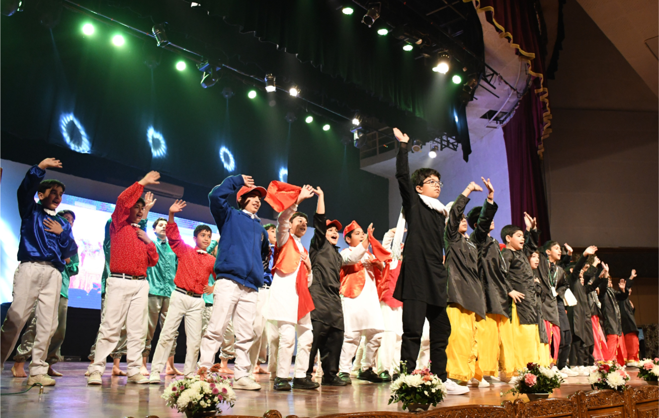 ANNUAL DAY CELEBRATIONS OF CLASSES 3RD TO 6TH : RHYTHM OF THE FUTURE